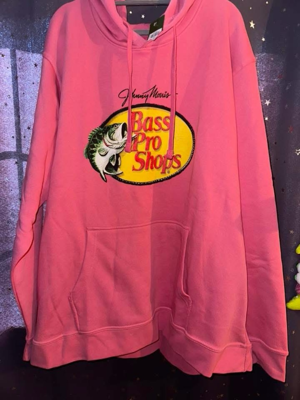 Bass Pro Shops Pink Logo Pullover Hoodie
